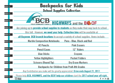 Backpack for kids 2017